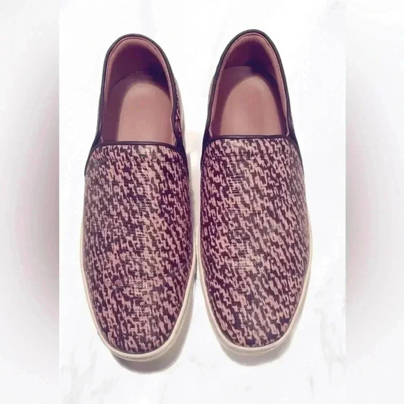 Rag and bone slip on stylish casual trendy leather  animal print loafers shoes 9 - Picture 1 of 5